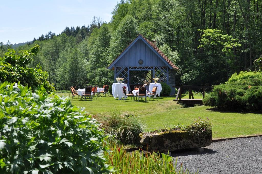 Landgasthof Geiersmuehle Vielbrunn Esterno foto